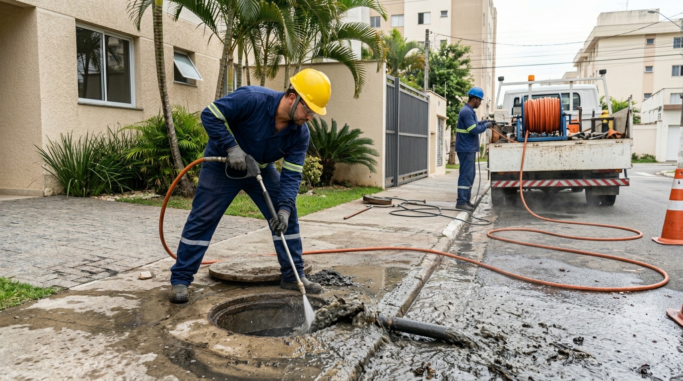 Hidrojateamento Industrial em Recife‑PE
